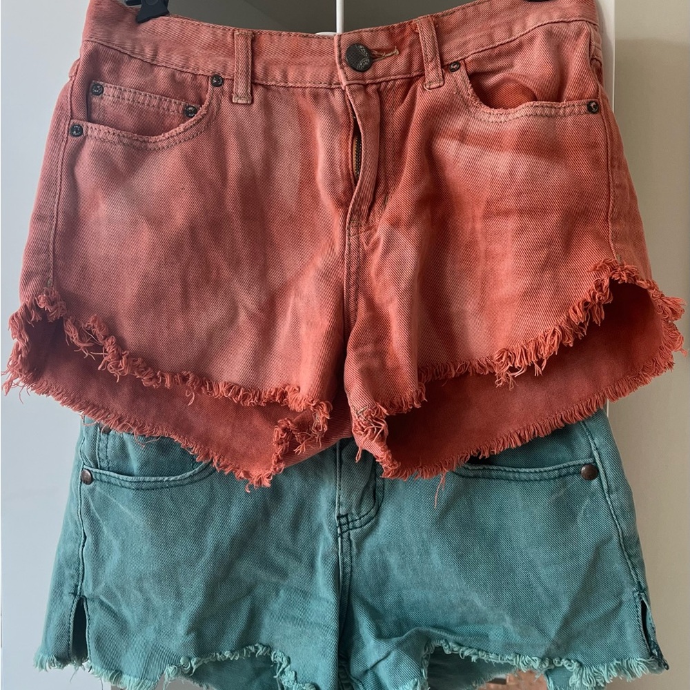 Free People Denim Shorts